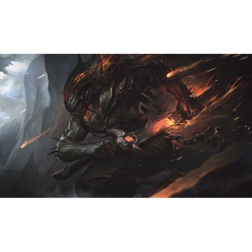 lol游戏海报墙宿舍卧室动漫网咖超大贴纸定制亦昇 驼色 黑夜使者亚索