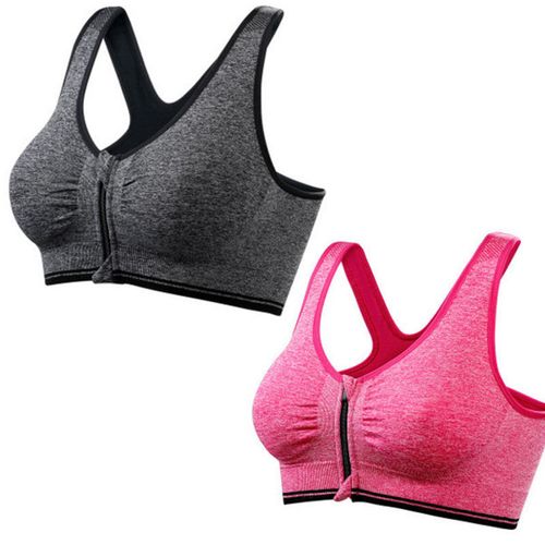 浪莎运动内衣女跑步高强度健身瑜伽bra防下垂定型文胸
