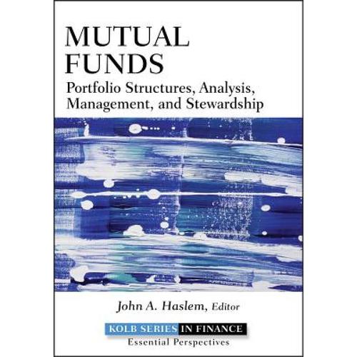 预订 mutual funds: portfolio structures, . [9780470499092]