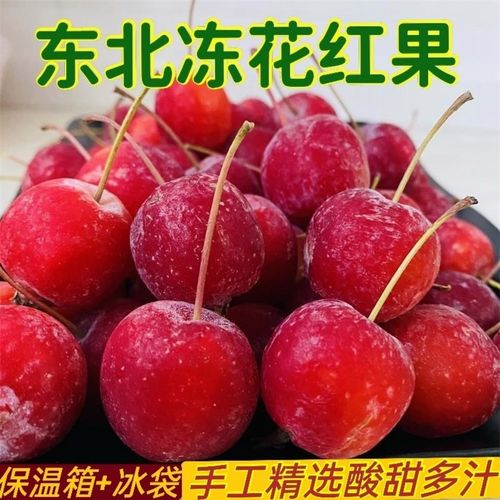 冻货东北冻花红果海棠果酸甜可口冻海棠果黑龙江特产包邮