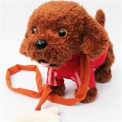 玩具狗走路会唱歌小会p叫的走路小狗充n电的狗玩具男.孩女奢华