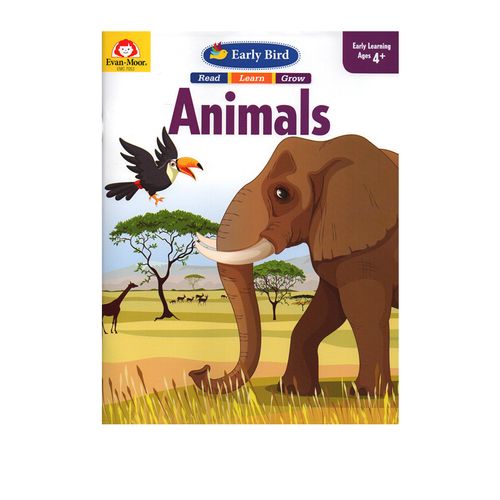 英文原版 early bird animals 报晓鸟系列 动物 四岁以上 美国加州