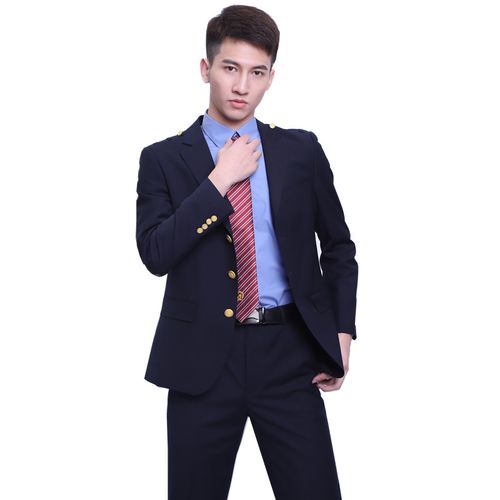 铁路制服男西服套装19式春秋工作服男士职业装正装铁路局新式路服