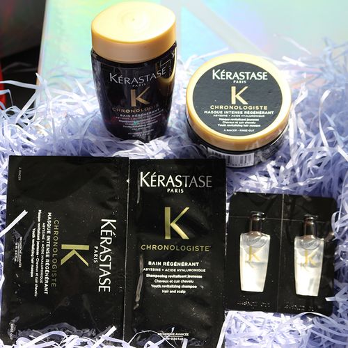 促销价卡诗黑钻钥源洗发水10ml发膜15ml护发香氛油4ml 鱼子酱80ml