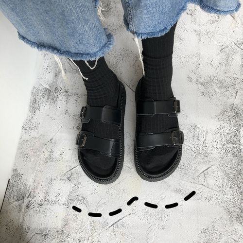 网红拖鞋女外穿ins潮超火韩版百搭2020新款凉拖港风原宿平底夏天
