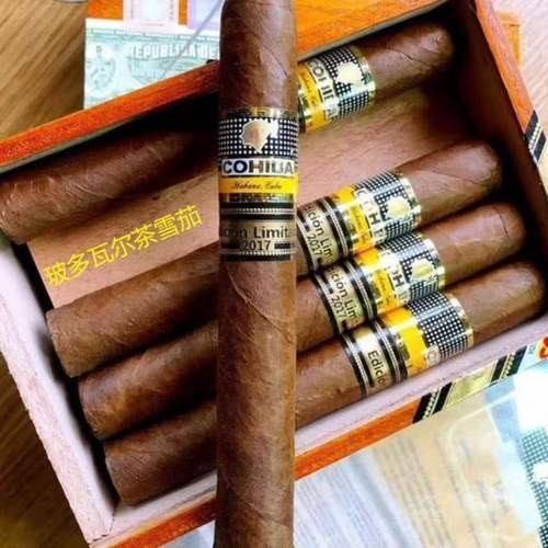 正品茶雪茄古巴进口波多瓦尔高希霸单支粗烟大雪茄茶烟非烟草专卖