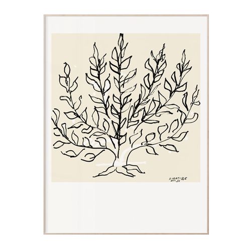 大树 抽象艺术装饰画 马蒂斯现代挂画客厅idee风玄关