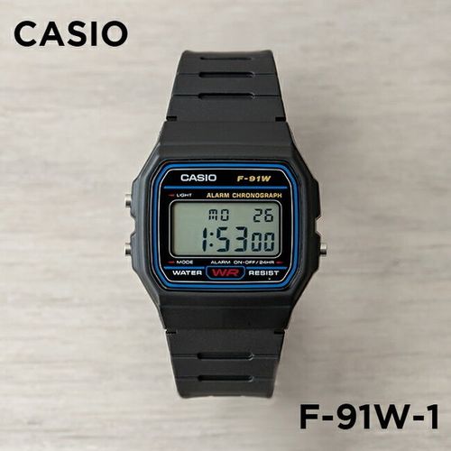 卡西欧复古电子手表男女情侣小方表f-91w  91wm  91wg 201wa