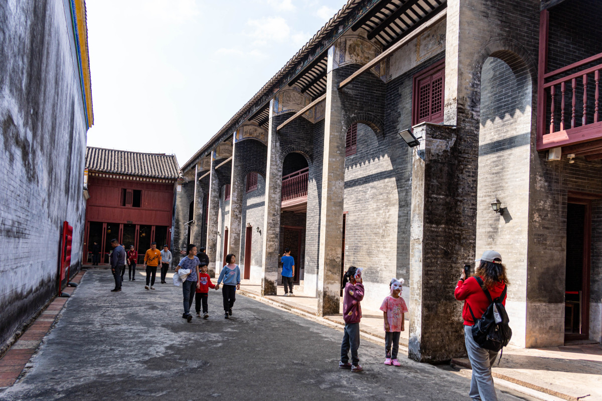 在广州市从化区吕田镇三村,有一座古建筑