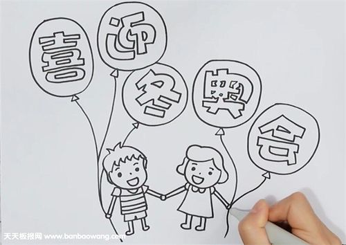 喜迎北京冬奥会手抄报