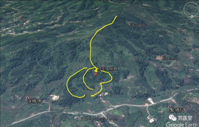 将军大座格风水宝地