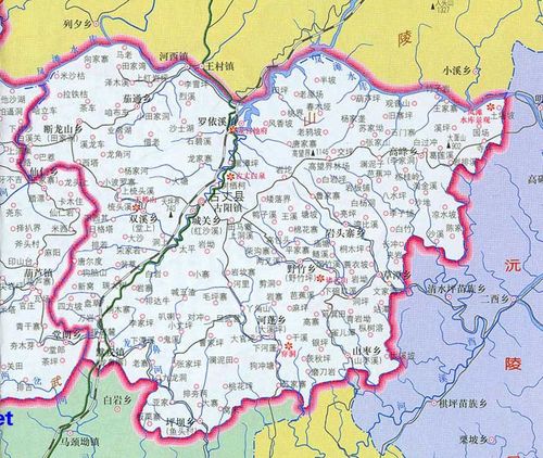 古丈县行政区划