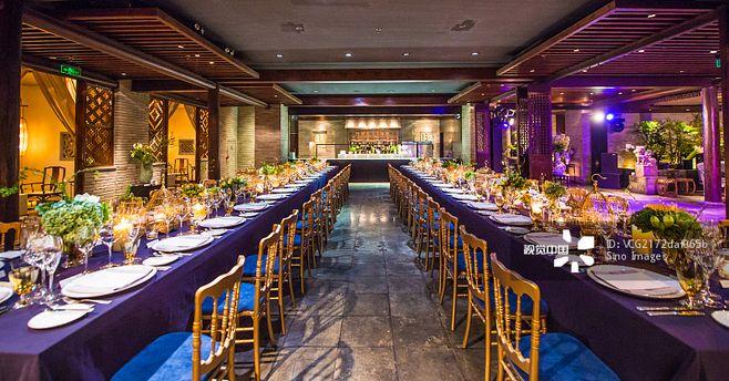 高端 晚宴 餐厅餐具 装饰_创意图片