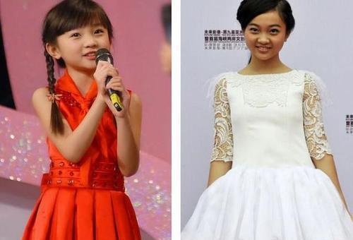 看90后五位女童星,从小美到大,基因真的太强大