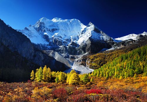 匆行川藏线之景