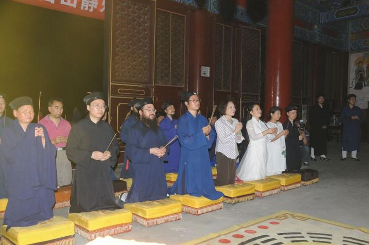 武当山道教协会静乐宫举办武当清微张守清祖师诞辰祈福法会