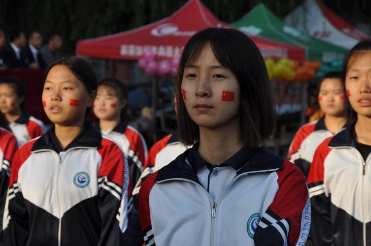 阜蒙县高级中学隆重召开五个一工程之第二届体育节暨2019年秋季运动