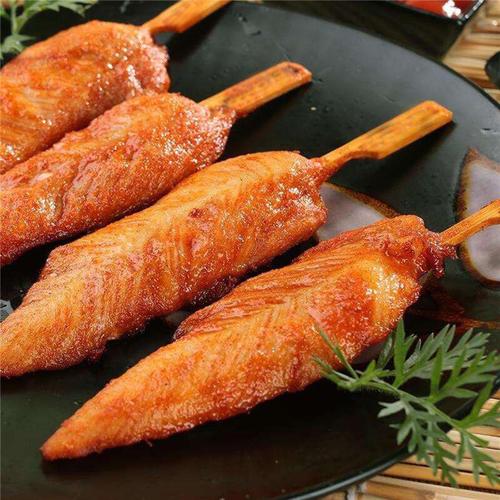 朱福华川香鸡柳 无骨鸡柳铁板 烧烤食材鸡肉商用油炸小吃一包20串