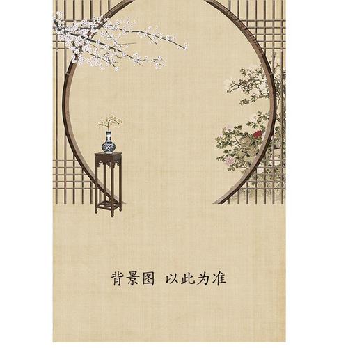 春节民国全家福背景孕妇拍照背景全家福幕布复古全家福摄影fu-415