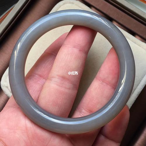 和田玉烟紫手镯_手镯_和田玉_中国风_时尚_配饰