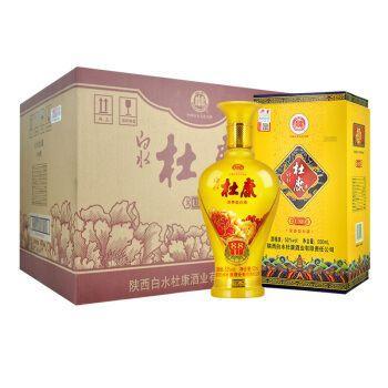 白水杜康 u88金 52度 浓香型白酒 500ml*6瓶