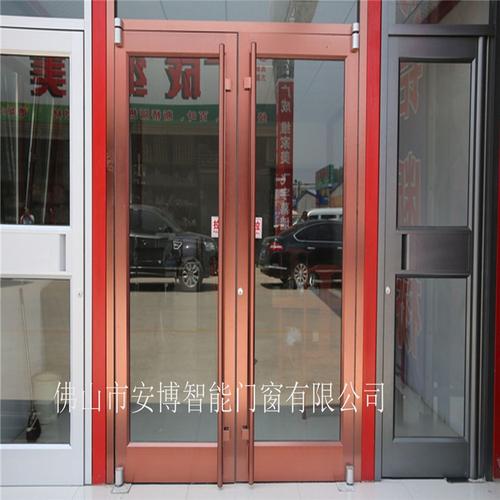 【氟碳型材门】厂家定做江苏肯德基门 江苏铝型材门