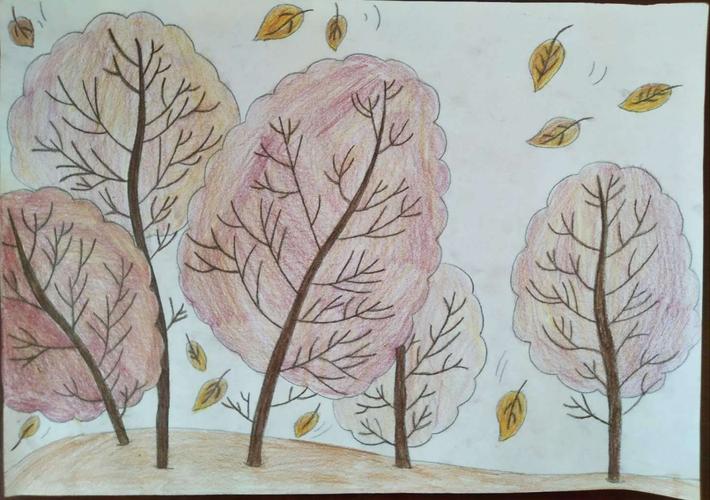 地域知行文化德育活动之体悟地域风情"画秋天"绘画作品展