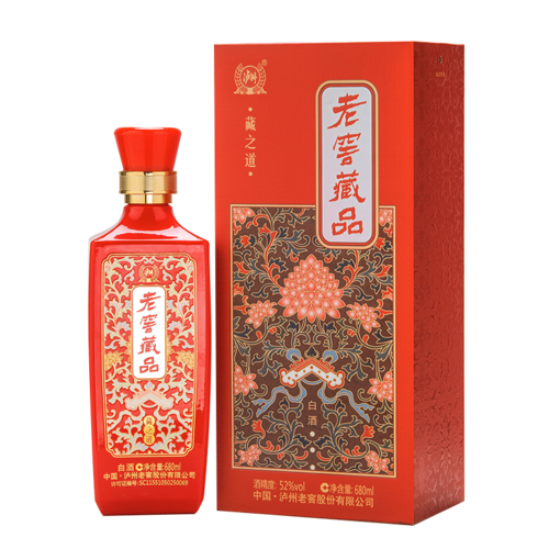 泸州老窖藏品之道52度680ml6瓶箱装高度