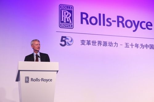 图1:罗尔斯·罗伊斯首席执行官任杰安 (john rishton)