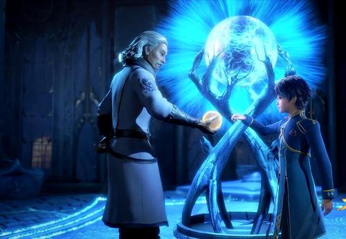 动漫斗罗大陆,马修诺给唐三介绍武魂殿知识,唐三正式成为魂师