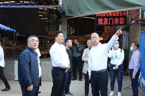张全杰常委带队督导农贸市场改造提升工作