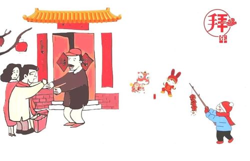年俗大年初二回娘家