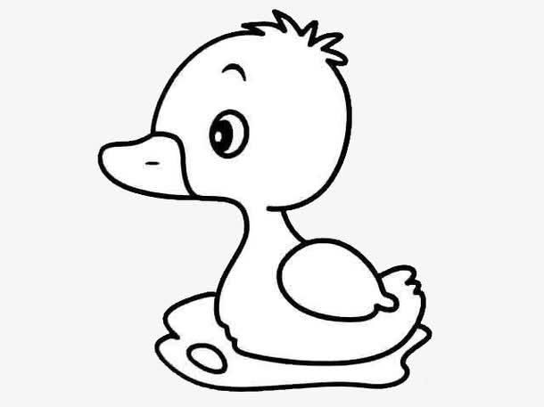 关键词 : 卡通,手绘,简笔画,小鸭子,游泳