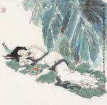 美人春睡图
