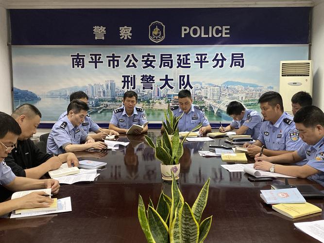 南平市公安局延平分局刑警大队党总支第一党支部组织开展主题教育专题