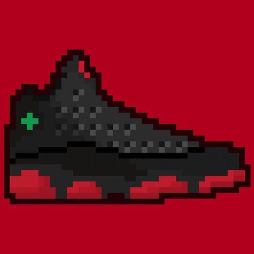 球鞋艺术---像素aj