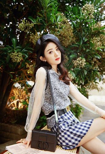 赵丽颖复古优雅写真图片