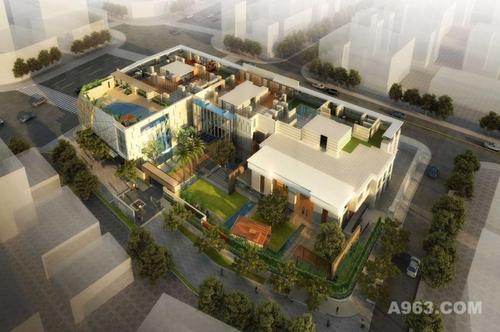 作品类别:公共建筑      活动中心设计案例效果图说明: 文化中心 社区