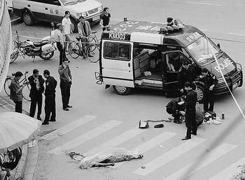 昆明一二一大街昨发命案(图)