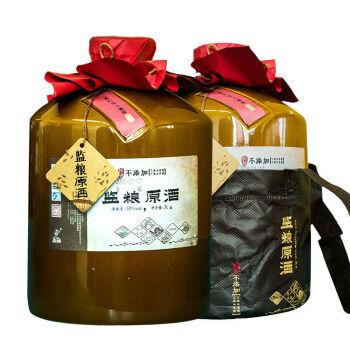 严选湖北监利粮酒监粮原酒50度6斤装3000ml纯粮食酿造白酒2坛