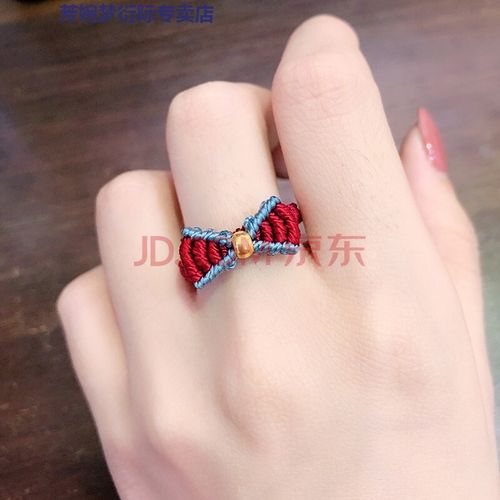 蝴蝶结戒指【19号】主图款