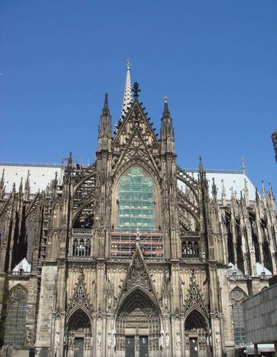 经典哥特式风格建筑效果图