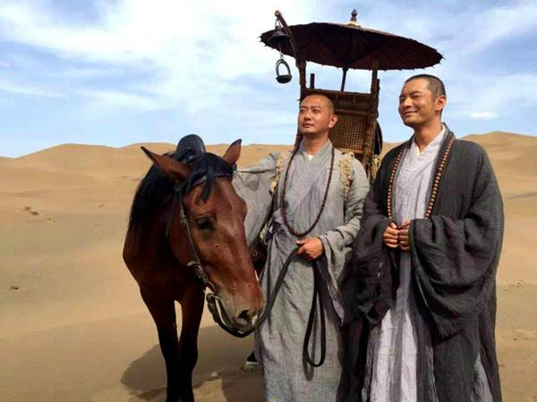 电影《大唐玄奘》总策划兼佛学顾问心海法师在南海禅寺作讲座