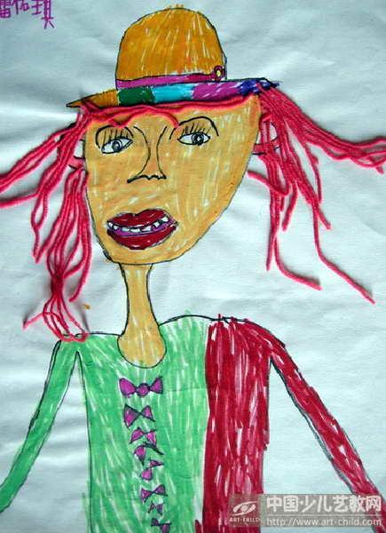 作品名称:  《红头发女孩》