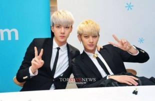 exo整容逆袭史曝光:吴亦凡边伯贤tao鹿晗kai出道前土气(组图)