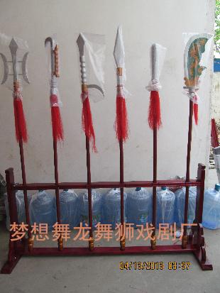 十八般兵器道具,戏剧舞台表演用品,兵器架子摆设,京剧刀枪靶子