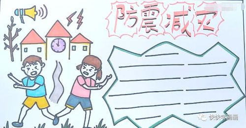 小学生防震减灾手抄报,关于地震预防知识你知多少?