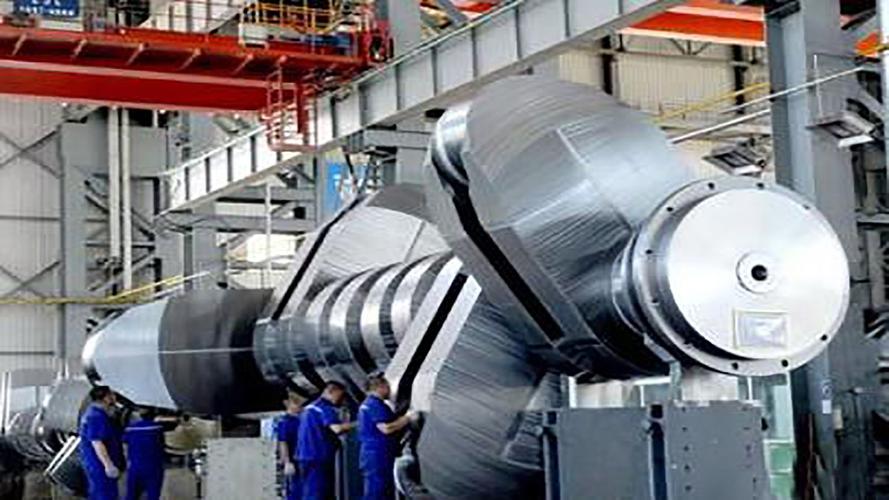 我国船舶工业再创佳绩,造出世界最大船用曲轴,将装配国产航母