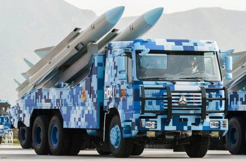 解放军鹰击-12b岸舰导弹亮相国博展览(9/16)