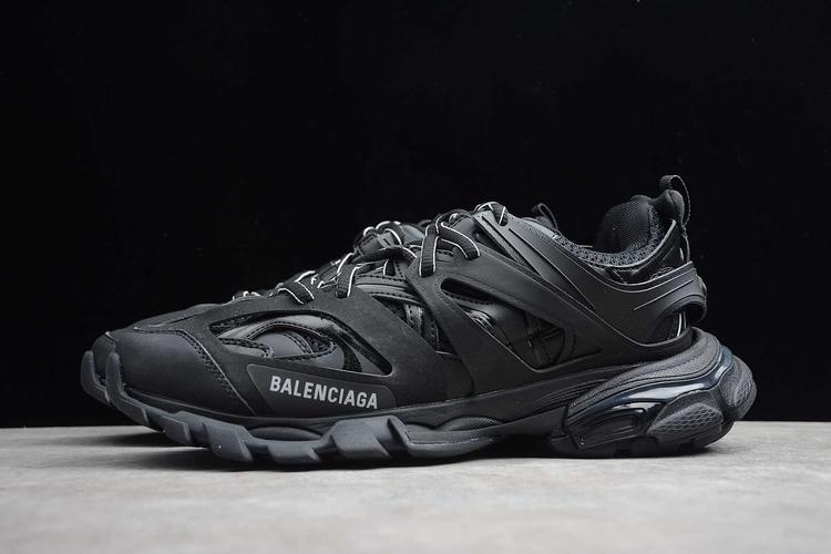 原装材质balenciaga track3.0 巴黎世家3.0 全黑542023w1gb11000
